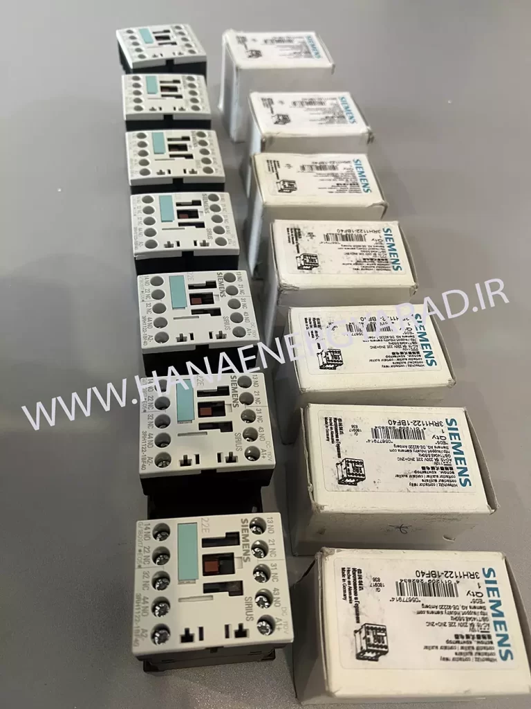 کنتاکتورها و رله های برق زیمنس